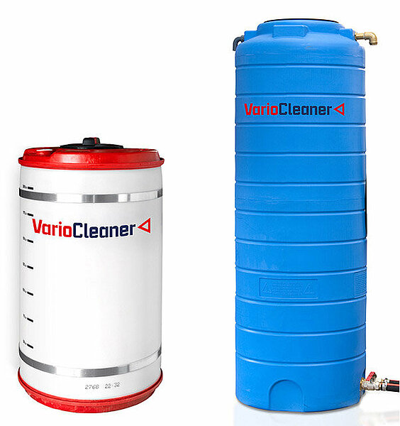 Ein Vorlauftank bietet die Sicherheit, dass ein Strömungsabriss verhindert wird. Ein Vorrat bis zu 500 Liter wird vorgehalten und die Querschnitte der Zuleitungen von Tank zu Hochdruckpumpe sind extra groß dimensioniert.